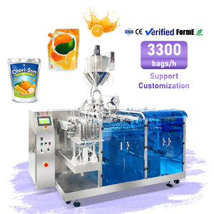Máquina Automática para Envasar Líquidos en Doypack, Empaquetadora de Bolsas de Plástico para Jugo de Naranja, Leche de Soya, Café - Product Image 1