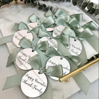 Nouvelle Arrivée : Décoration de Table Moderne en Acrylique Ramadan Mubarak pour Mariages, Baby Showers et Célébrations, et Cadeaux Islamiques