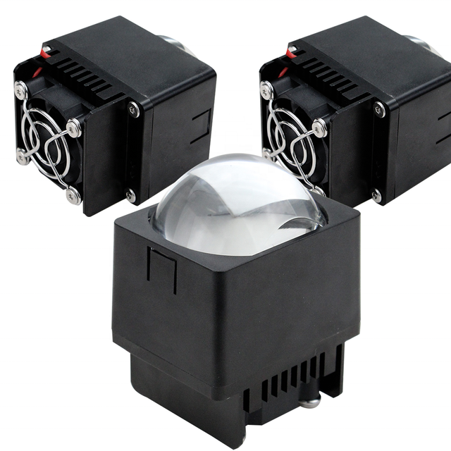 New Arrival LED 1.5 Inch Bi-led Laser Fog Light 90W Headlight Matrix 12V 6000K Universal Car Accessories Focus Swift Terrano