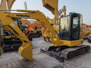 Cost Effective Pre-Owned Komatsu PC55MR Digger 29 Ton 1.7m Bucket Low Fuel Consumption Simple Structure Easy Maintenance - Product Image 5