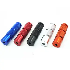 Universal Motorcycle Modification Accessories Aluminum Alloy Round Pedals