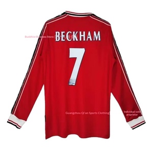 เสื้อฟุตบอลแขนยาวสไตล์เรโทร ยูนิเซ็กซ์ ผลิตจากโพลีเอสเตอร์ผสมใยสังเคราะห์ สำหรับฝรั่งเศส โปรตุเกส เชลซี อังกฤษ - Product Image 5