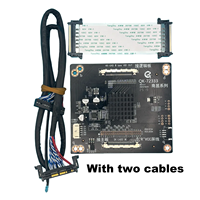 Carte de conversion Tcon 100% originale, nouvelle, de 2K à 4K, adaptateur LVDS vers VByone, convertisseur QK-72333, réparation d'écran LCD