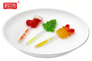 Sucettes lumineuses de Noël, bonbons durs multicolores aux fruits, bonbons durs aux fruits en bâtonnets, emballage en boîte, bonbons durs multicolores - Product Image 5