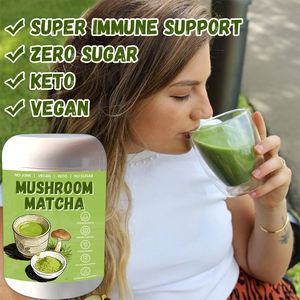 Matcha en Polvo de Grado Ceremonial con Champiñón Chaga, <span class=keywords><strong>Cacao</strong></span> Peruano y Canela de Ceilán, Marca Privada OEM - Product Image 6