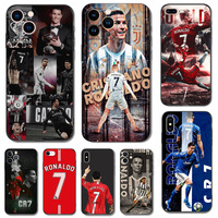 Coque de téléphone pour iPhone 16 15 14 13 12 Promax Pro Max Plus tous modèles, 17promax 17pro 17 CR7 Football Sports Star
