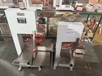 Heavy Duty Commercial Bone Saw Machine Stainless Steel Meat Band Saw for Frozen Beef Pork Ribs Butcher Food Processing