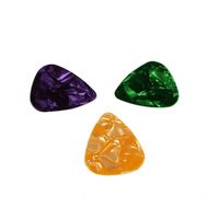 Factory Wholesale 0.71mm Celluloid Guitar Picks Colorful Pearl Finger Picks for Stringed Instruments 10% off