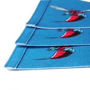 Banderas Publicitarias Personalizadas, Impresión Triangular a Medida, con su Logotipo, Banderines de Fieltro para Pared - Product Image 5