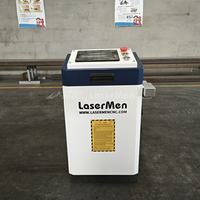 Mini équipement de nettoyage de surface au laser à fibre de 1500 W pour les applications de préparation des soudures et des pièces en acier des moules automobiles
