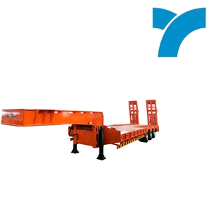 Oferta Especial: Semirremolque de Plataforma Baja de Acero Yongchao Nuevo, Desmontable con Cuello de Cisne, 3 Ejes, 80t, Remolque de Plataforma Baja de Servicio Pesado con Valla Reemplazable - Product Image 5