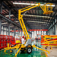 Plateforme élévatrice araignée remorquable, hauteur de levage 8-20m, personnalisable