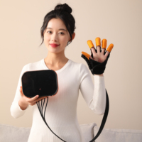 Gant de rééducation robotisé pour exercices de la main, de qualité supérieure, réglable, léger et confortable, pour la physiothérapie