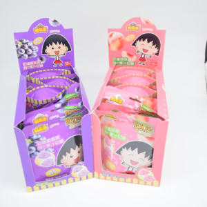 Bonbons gélifiés aux fruits, 100% jus de fruits, pectine, vitamine C, sucre, emballage en boîte, forme OEM, multicolores, dessin animé, vente en gros - Product Image 6