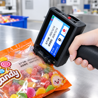 Printer Inkjet Genggam TIJ 12.7mm USB Dilengkapi Encoder Printer Inkjet Genggam untuk Stiker Waterslide Printer Inkjet Plastik