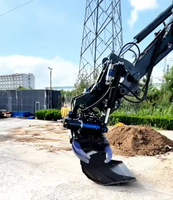 Rotateur de poignet hydraulique MONDE à attache rapide universelle pour excavatrices