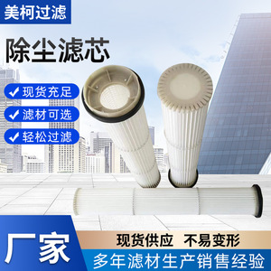 Polyester Fiber Dust Collector Filter Cartridge B222100000288 Industrial Electrostatic Purification Filter Element - Product Image 5
