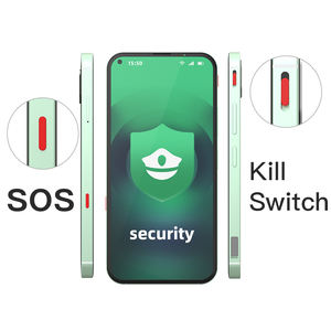 Smartphone 4G Android double USB-C avec interrupteur de sécurité MTK8788 720*1520 6+64 Go Téléphone crypté personnalisé - Product Image 1