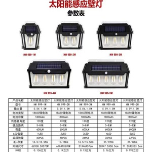 Solar Outdoor Wall <b>Light</b> 3 <b>Led</b> Bulbs <b>Motion</b> <b>Sensor</b> Warm <b>Light</b> Garden Decor Water Resistant Solar Powered - Product Image 4