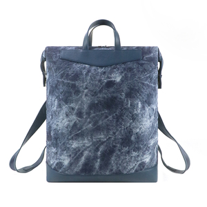 <b>Large</b> Capacity OEM ODM Denim Travel Tote Bag Weekender <b>Backpack</b> Storage Bag Customizable Logo Color for daily commuting - Product Image 3