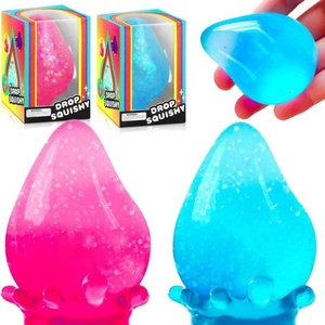 NEEDOH Teardrop Glitter Squishy Toy Stress Relief Sensory Fidget for Anxiety Hand Therapy <b>Squeeze</b> <b>Ball</b> - Product Image 6