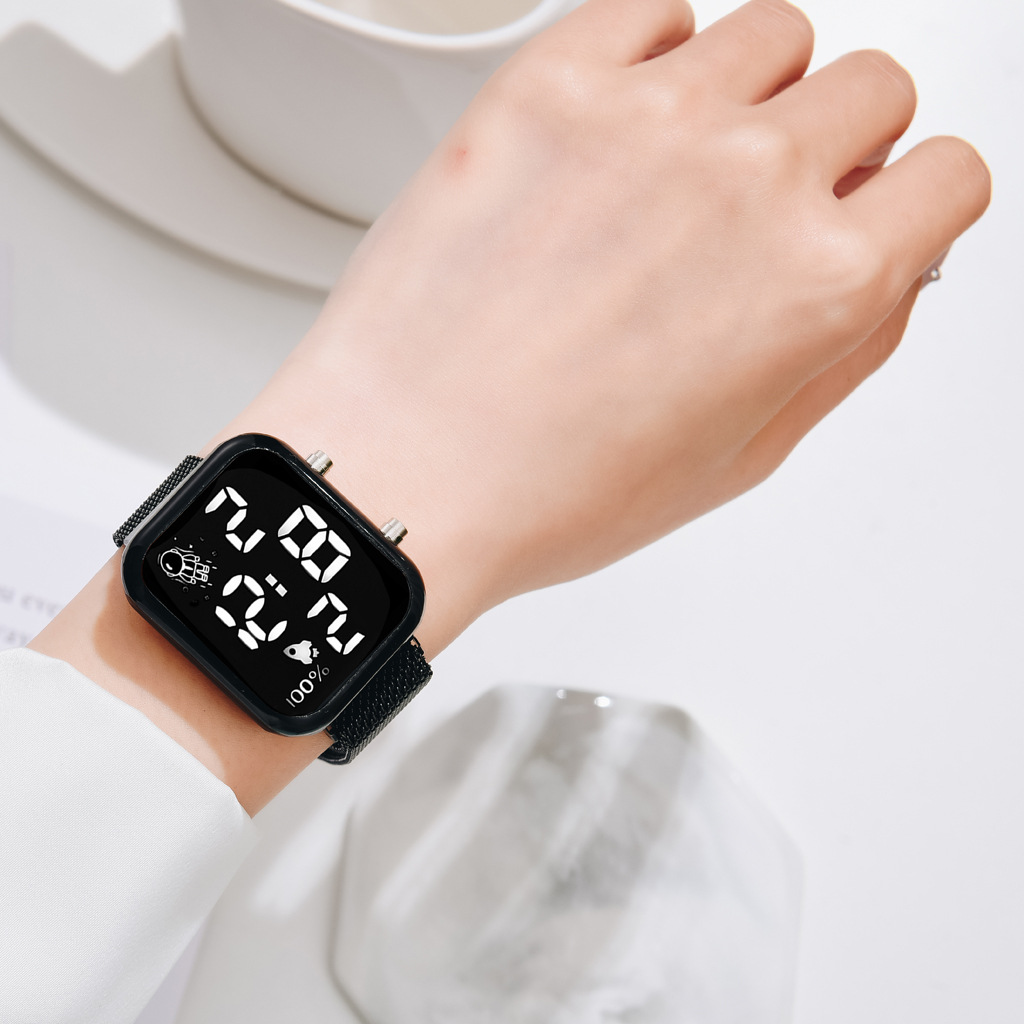 Numérique LED Poignet Montre Enfant Femme Homme