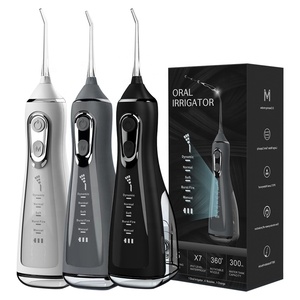 USB Type C OEM Personnalisé IPX7 Portable Flossing <span class=keywords><strong>Jet</strong></span> Pick Irrigateur Oral Sans Fil <span class=keywords><strong>Dentaire</strong></span> Hydropulseur 2023 Nouveau 5 Modes 140psi 300ml - Product Image 1