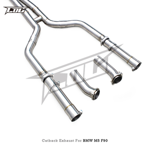 Système d'échappement Valvetronic OEM Boska pour BMW M5 F90 4.4T 2018-2023, son dynamique, acier inoxydable, silencieux sport à soupapes - Product Image 2