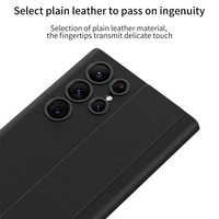 Étui à rabat en cuir PU pour Samsung Galaxy S23 Ultra S23 Plus S23, étui magnétique pour téléphone portable, nouvel arrivage 2023