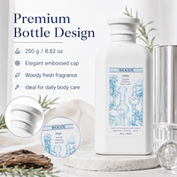 Crème Corporelle OEM ODM 250ml Firs Creek Crème Blanchissante aux Herbes Huile Essentielle Naturelle Parfum Longue Durée Soin de la Peau Vente en Gros Professionnel