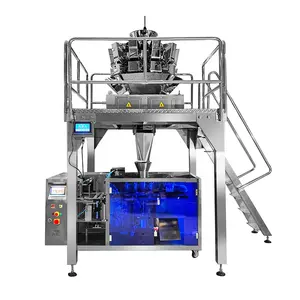 Full Automatic Prepared Foods Premade Bag Filling Sealing Packing Machine