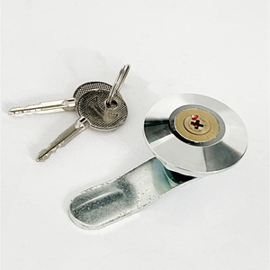 Serrure à loquet rotatif en fer MS401, épaisseur de porte 21-24 mm, style industriel durable, serrure pour meubles - Product Image 2
