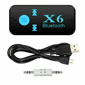 Doonjiey salida de fábrica <span class=keywords><strong>X6</strong></span> inalámbrico Bluetooth 4,1 Audio de 3,5mm AUX música estéreo de coche receptor adaptador Bluetooth <span class=keywords><strong>kit</strong></span> de coche - Product Image 4