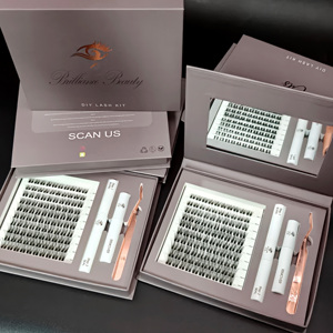 Kit <span class=keywords><strong>de</strong></span> <span class=keywords><strong>cils</strong></span> en grappe personnalisé avec logo, vente en gros, kit d'<span class=keywords><strong>extension</strong></span> <span class=keywords><strong>de</strong></span> <span class=keywords><strong>cils</strong></span> végétalien DIY, <span class=keywords><strong>cils</strong></span> en grappe <span class=keywords><strong>volume</strong></span> courbure C, vente en gros <span class=keywords><strong>de</strong></span> <span class=keywords><strong>cils</strong></span> en éventail en grappe - Product Image 1