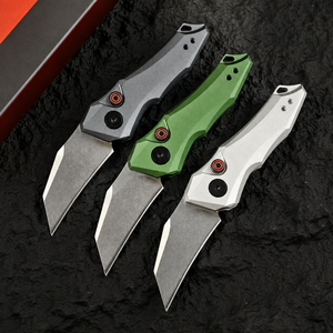 Cuchillo plegable KS 7350 Mini D2 de acero, mango de aluminio T6, cuchillo de bolsillo táctico, llavero para exteriores, equipo de supervivencia para acampar, herramienta EDC - Product Image 3