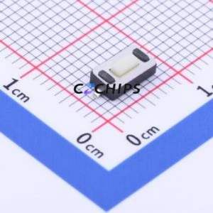 YTSB008B0252501B Tactile Switch SMD,6x3.5mm Switch Single Pole Single Throw Rectangle Button 2.5N Vertical Mount - Product Image 1