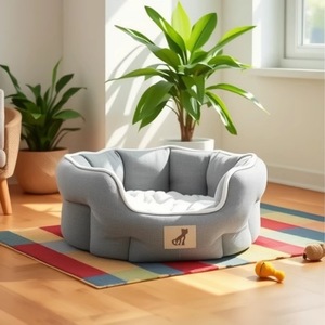 Fluffy Soft Winter Warm Cat and Dog Sleeping Bed Plush Pet <b>Pads</b> with <b>Foam</b> and Oxford Fabric Pet Sleeping Shelter Cat Warm Mat - Product Image 5