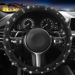 <span class=keywords><strong>Funda</strong></span> <span class=keywords><strong>para</strong></span> <span class=keywords><strong>Volante</strong></span> <span class=keywords><strong>de</strong></span> <span class=keywords><strong>Coche</strong></span> RTS Y0081 <span class=keywords><strong>de</strong></span> <span class=keywords><strong>Cuero</strong></span> con Brillantes y Diamantes <span class=keywords><strong>de</strong></span> Imitación, Elástica, Modelo AC ACE 1998-2016 - Product Image 5