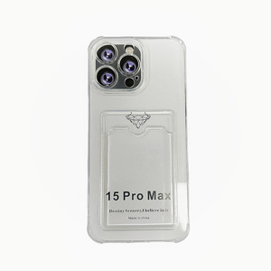 Прозрачный Футляр для карт, ТПУ чехол для <span class=keywords><strong>OPPO</strong></span> Reno 11F Realme C65 C63 C61 противоударный чехол для задней крышки кошелька - Product Image 6