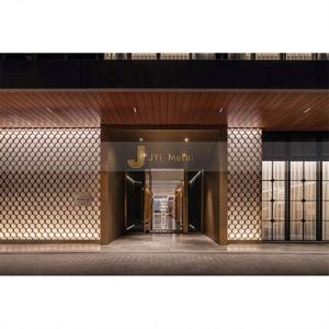 ANN5658 JINYIFAN Luxury Custom Modern Durable Stainless Steel Printed Partition Screens Coating Multi-Functional <b>Room</b> <b>Divider</b> - Product Image 1