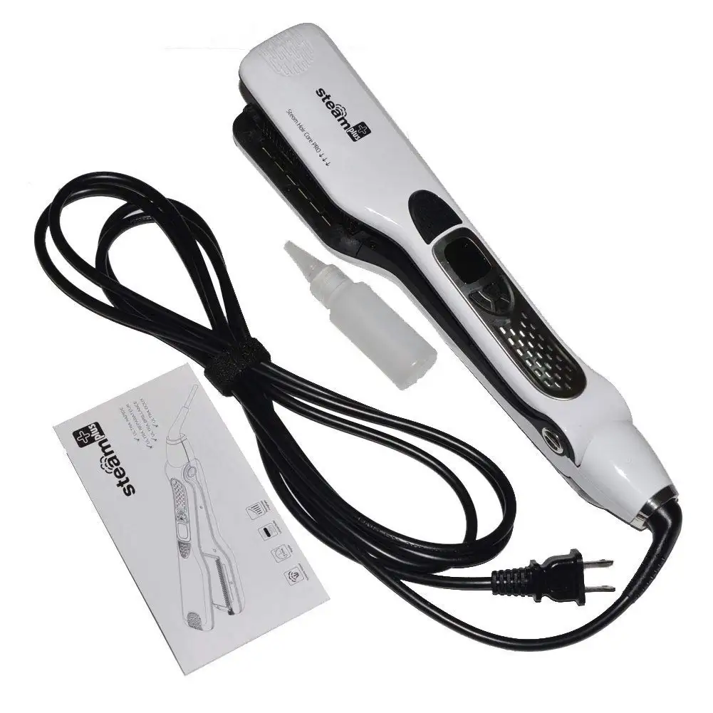 Alisador De Vapor Steampunk Vapor Styler De Cabelo Com Água Proteja ISteam Pod Alisador De Cabelo Profesional Forte