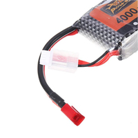Batterie Lipo 3S de qualité supérieure 11.1V 4000mAh 30C à décharge élevée, batterie polymère au lithium pour voiture RC, drone, avion RC, camion, bateau