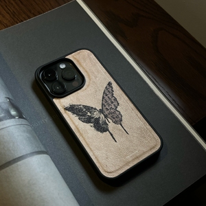 Chinese-style Original TPU+PC Fold Phone Case for <b>iphone</b> cover Protector Phone Strap for 15pro max 17 Pro Astronaut Design Red - Product Image 4