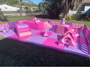 Trẻ Mới Biết Đi Và Trẻ Mẫu Giáo Trẻ Em Màu Hồng Mềm Chơi Thiết Bị Bọt Chơi Set - Product Image 4