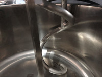 120 Liter Spirale Deegmixer 50KG Bloem Kneedmachine Broodbakkerij Bloemmolen Fruit Energiebesparend Veiligheidsslot