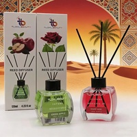 Diffuseur d'huiles essentielles haut de gamme sans flamme et sans alcool, longue durée, en forme de yourte en rotin et verre, pour l'aromathérapie transfrontalière, 21 variétés