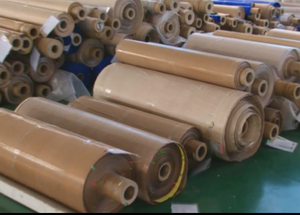 공장 아울렛 Ptfe 롤 PTFE 코팅 유리 섬유 천 직물 - Product Image 6