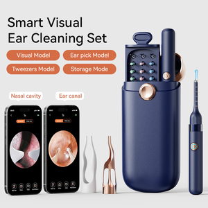Portable Personal Care Smart Wax Remover Cleaner Camera Ear Pick Digital Otoscope With 8MP HD Lens