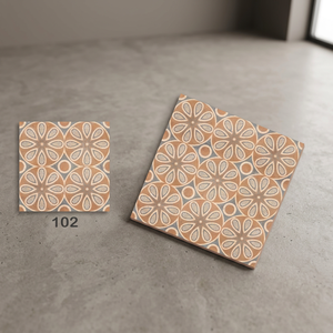 Azulejos de Piso Cerámicos Esmaltados Digitales de Diseño Moderno de 30x30cm con Patrón Decorativo para Pisos Interiores de Centros Comerciales - Product Image 2