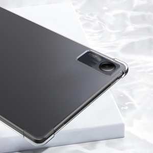 Funda Transparente Negra de TPU Suave para Tablet Xiaomi Redmi Pad SE 11 Pulgadas 2023, Protección Antigolpes con Airbag - Product Image 2